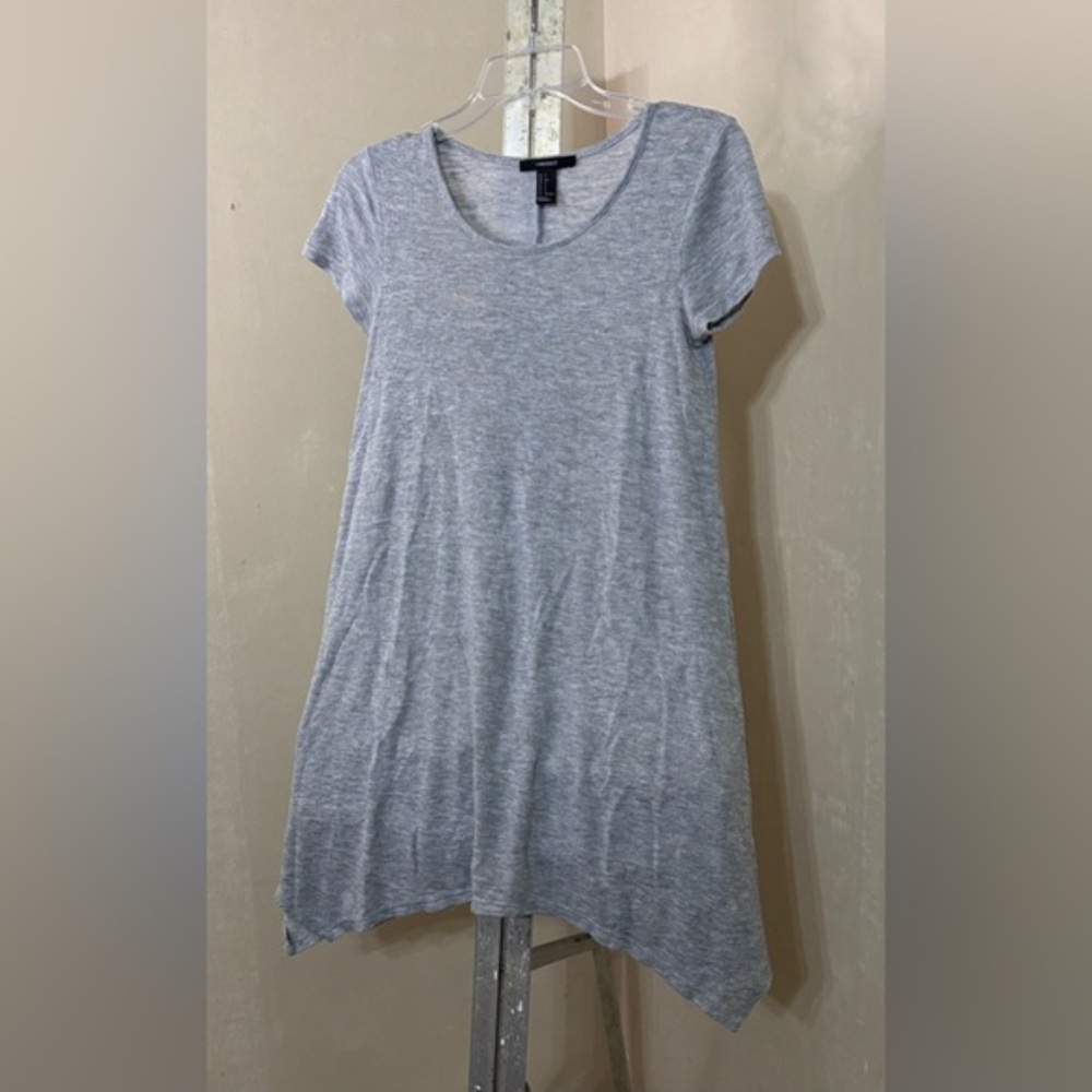 Forever 21 Heather Gray T-shirt Dress Sz S